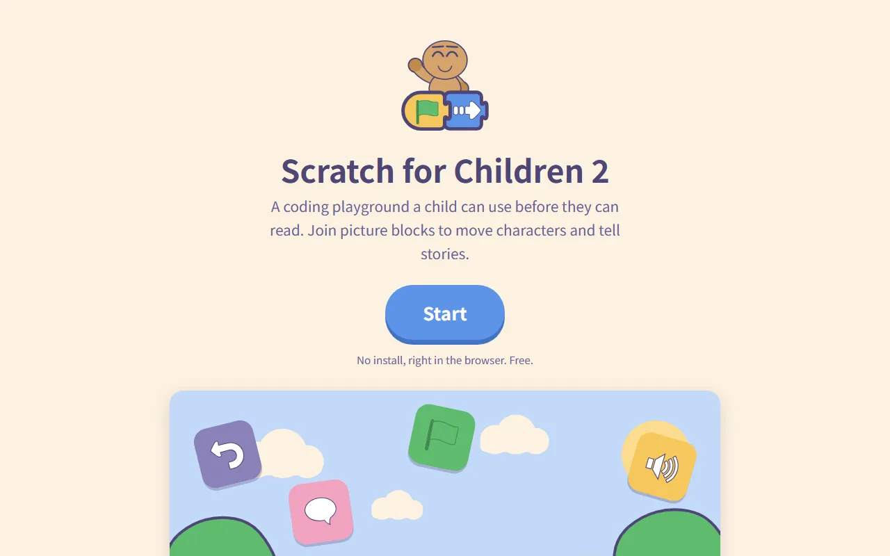 Scratch for Children 2 in English: a coding playground for young children