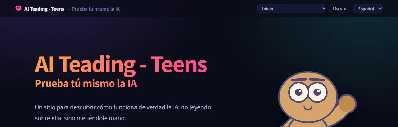 AI Teading Teens: inteligencia artificial en la práctica